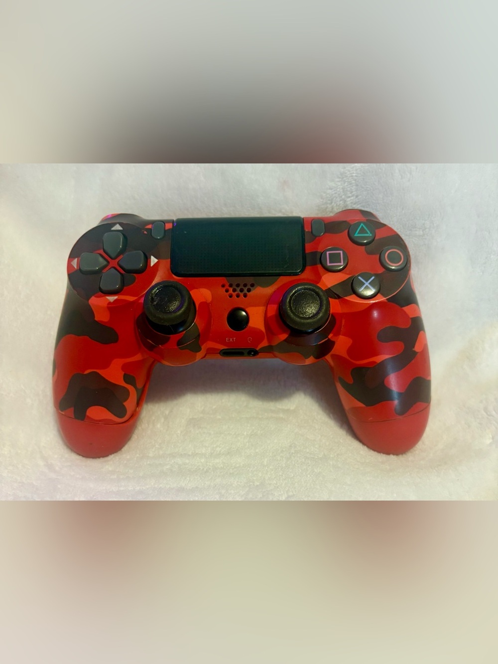 Sony DualShock 4 Red Camouflage Wireless Controller